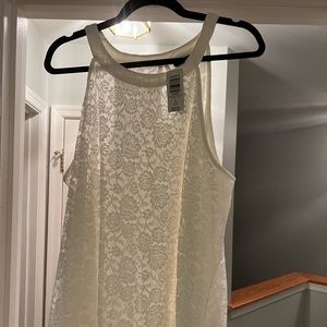 Gorgeous ivory lace blouse